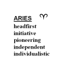 Benefits of ARIES