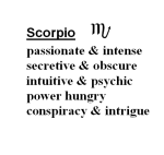 Definition of Scorpio